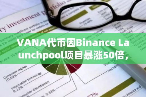 VANA代币因Binance Launchpool项目暴涨50倍，市值未达700万美元。