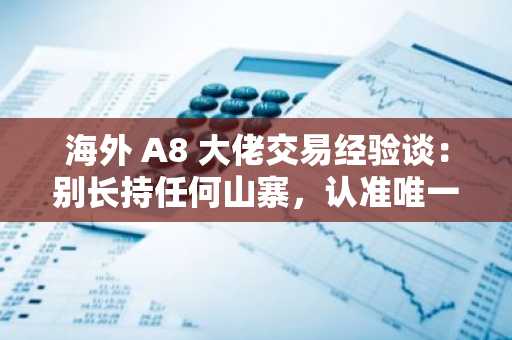 海外 A8 大佬交易经验谈：别长持任何山寨，认准唯一真神 BTC